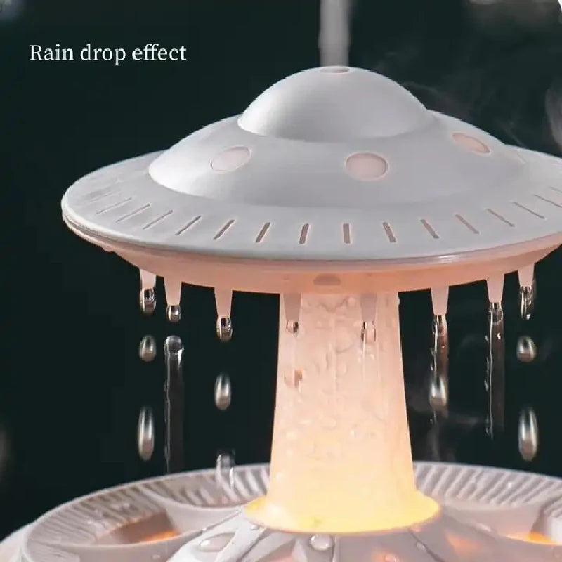 Rain Drop Air Humidifier Essential Oil Diffuser 350ml